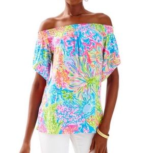 NWT Lilly Pulitzer Almeria Blouse